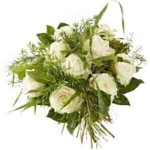 BOUQUET SWEET WHITE ROSE...