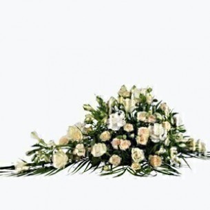 Funeral Spray w ribbon 24..