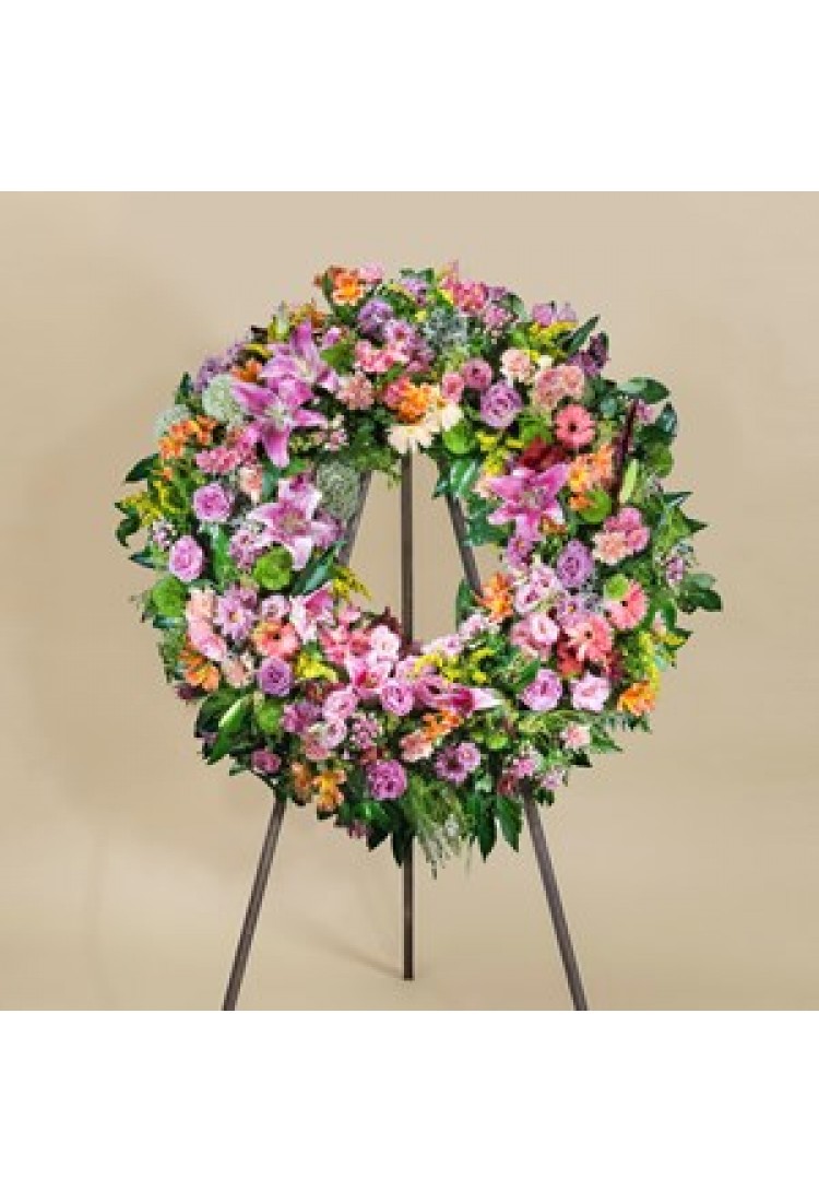 Multicolor Classic Wreath..