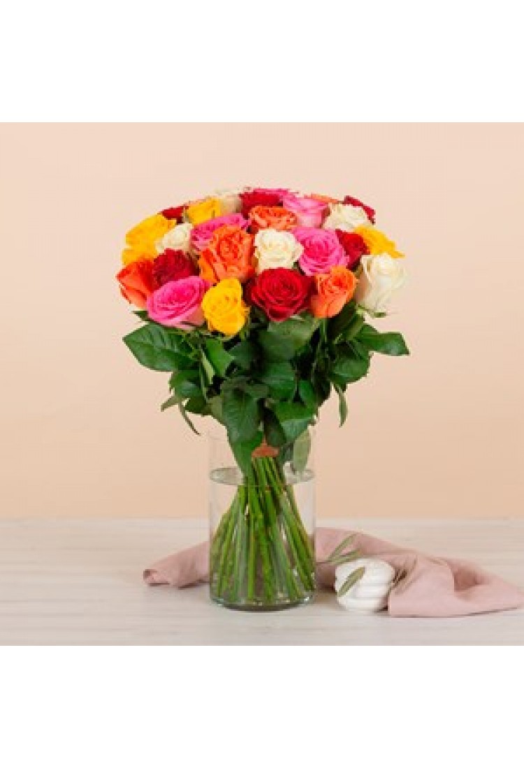 Bouquet of short multicol..