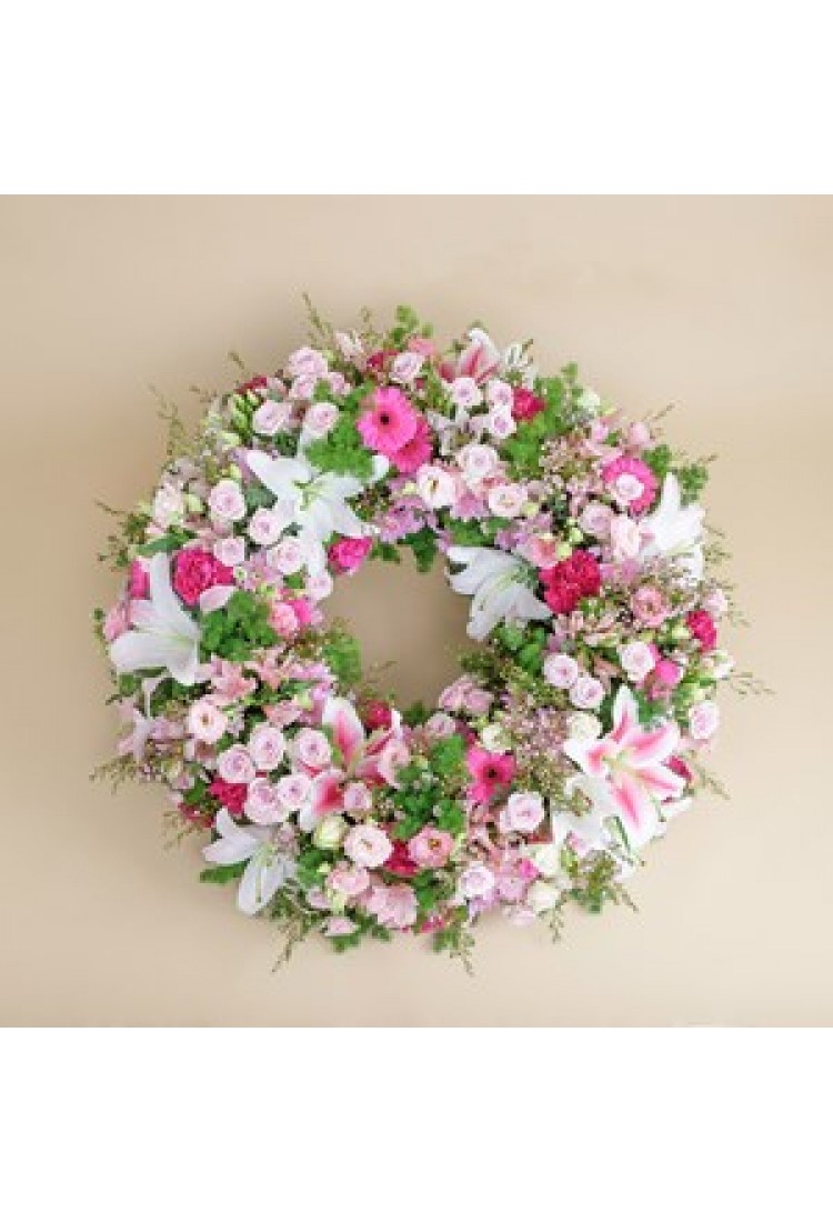 Small premium funeral wre..