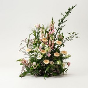 Funeral arrangement in pi..