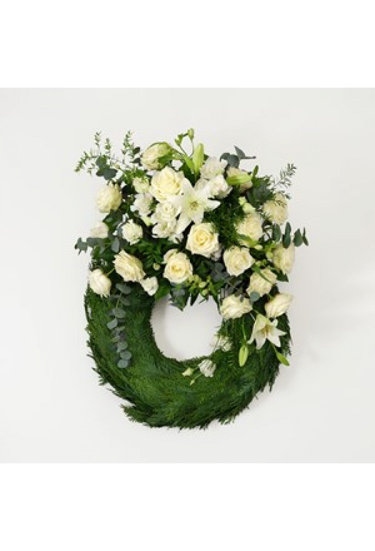 Funeral wreath traditiona..