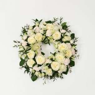Funeral wreath..