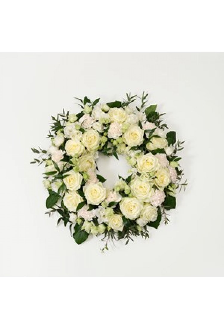 Funeral wreath..