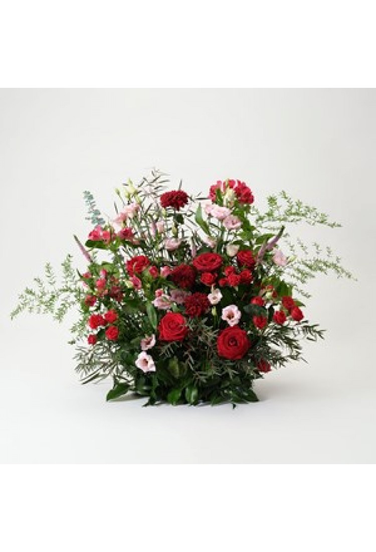 High funeral arrangement ..