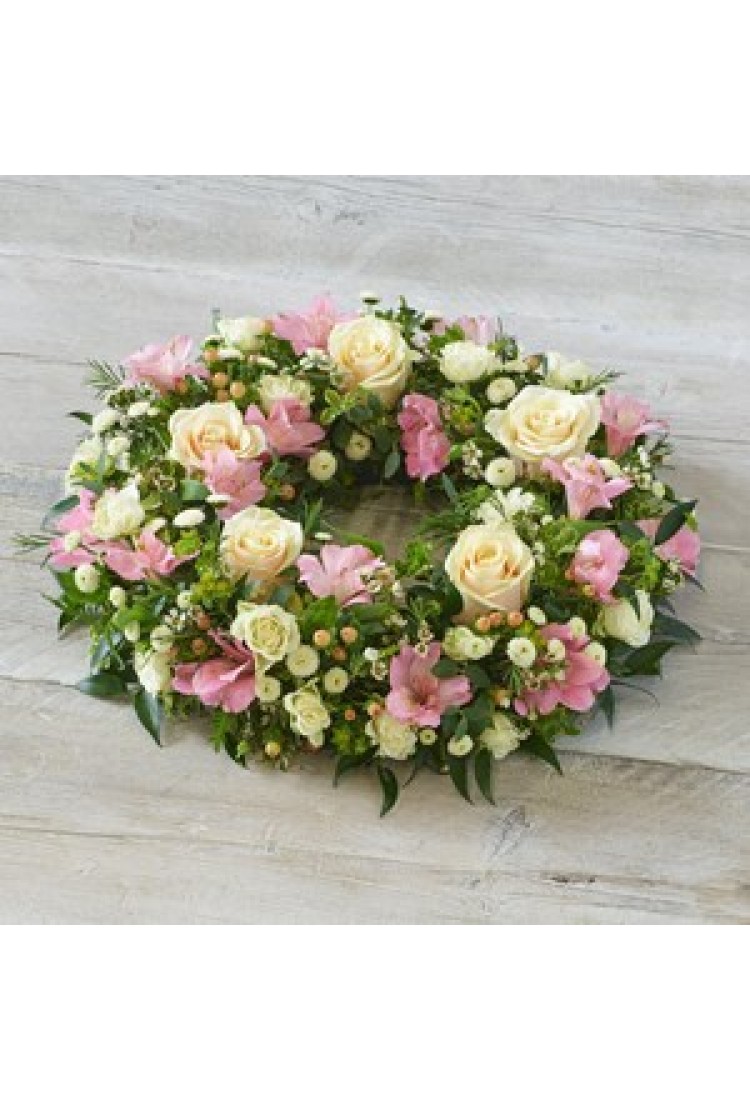 Soft Pastel Wreath..
