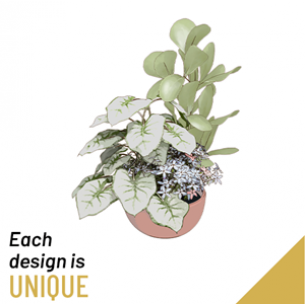 Planted Bowl-Arrangement..