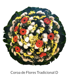 COROA DE FLORES TRADICION..