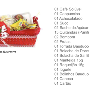 Cesta Café da Manhã  P En..