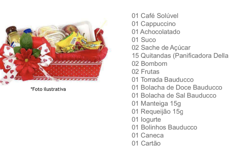 Cesta Café da Manhã  P En..